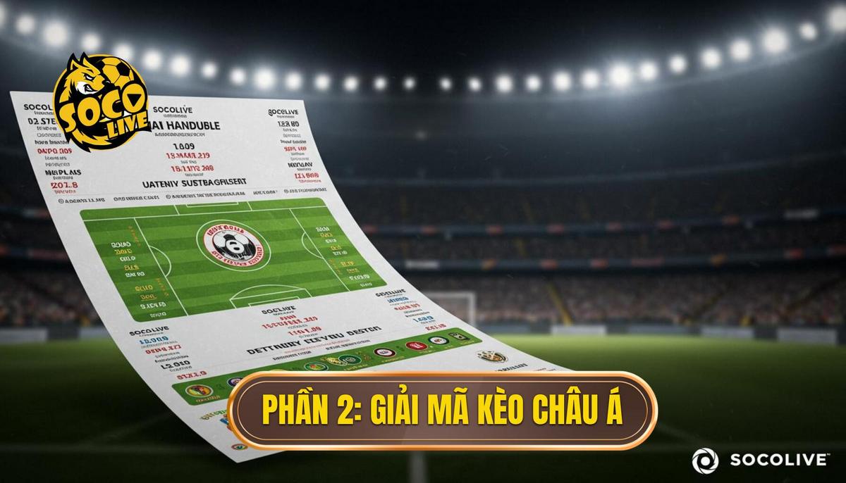 Phần 2_ Giải Mã Chuyên Sâu Tỷ Lệ Kèo Châu Á (Handicap)
