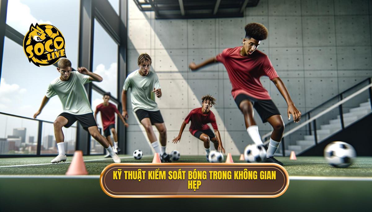 Kỹ thuật kiểm soát bóng trong không gian hẹp