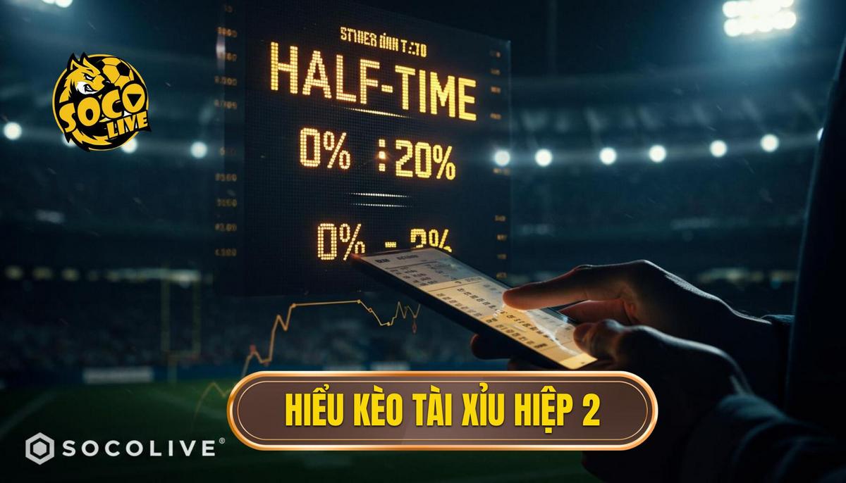Phần 1_ Hiểu Rõ Bản Chất Của Kèo Tài Xỉu Hiệp 2
