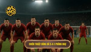 Chiến thuật bóng đá 5-4-1 phòng ngự