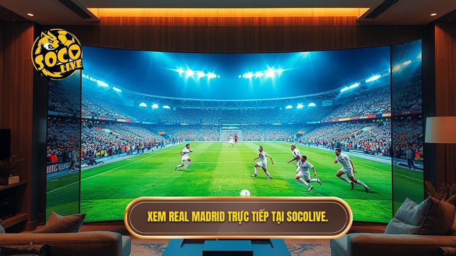 1. Xem Real Madrid trực tiếp tại Socolive.