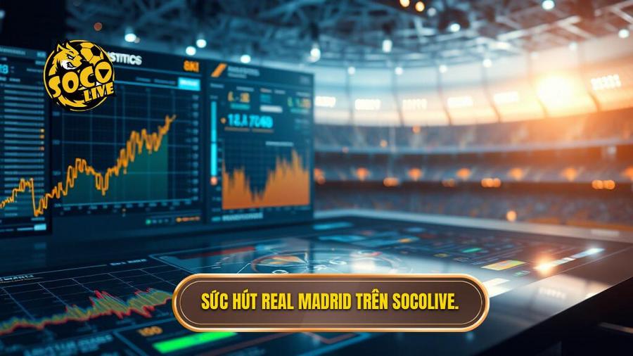 2. Sức hút Real Madrid trên Socolive.