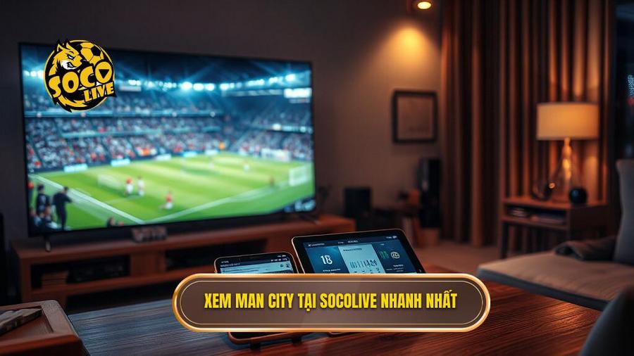 3. Xem Man City tại Socolive nhanh nhất