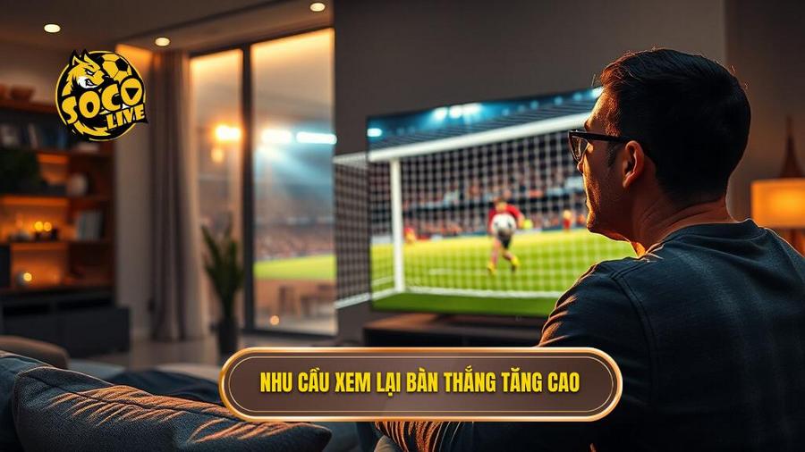 Tại sao nhu cầu xem lại bàn thắng ngày càng tăng cao?