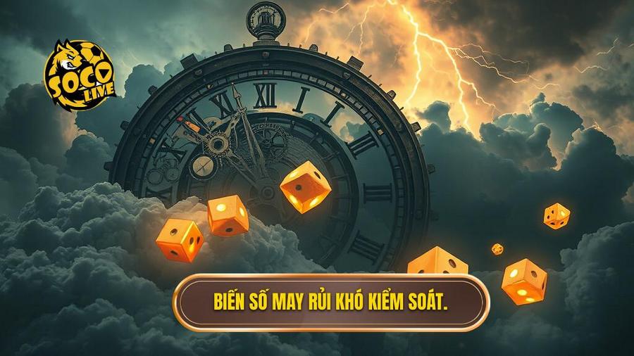 Biến số may rủi khó kiểm soát.